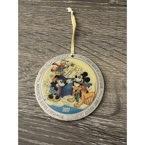 Disney Other - Disney Family Holiday Celebration 2017 Christmas Ornament W2